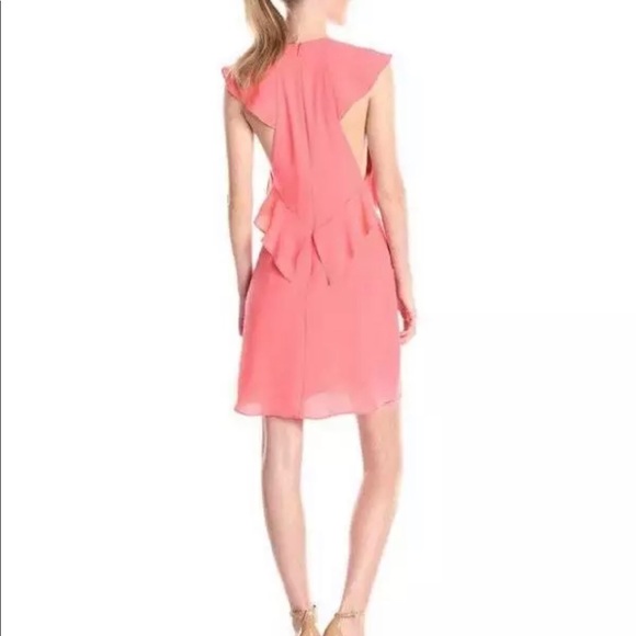 Jenni Ruffle-Shoulder Racerback Dress NWT - Picture 4 of 4